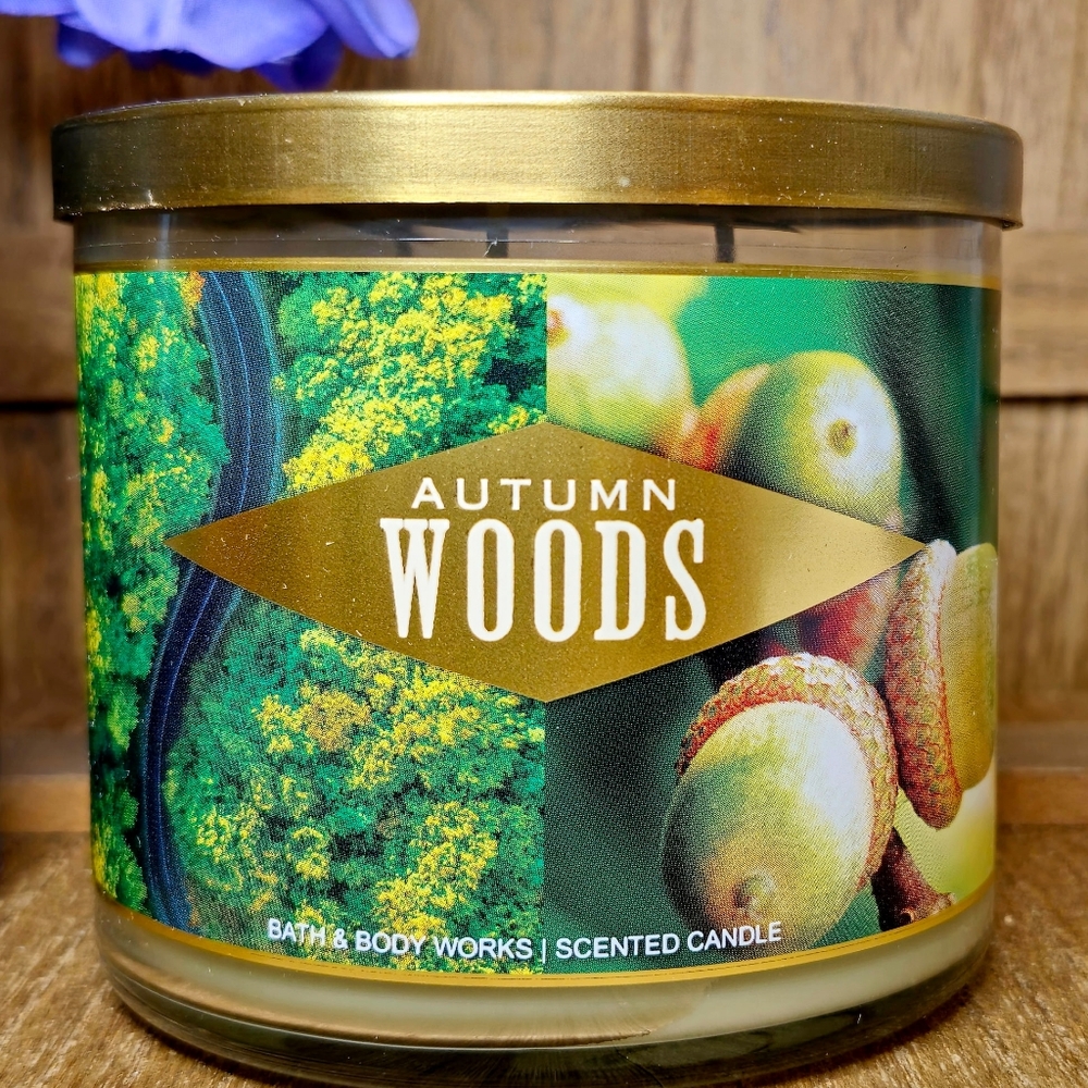 B&BW Autumn Woods 3-Wick Candle